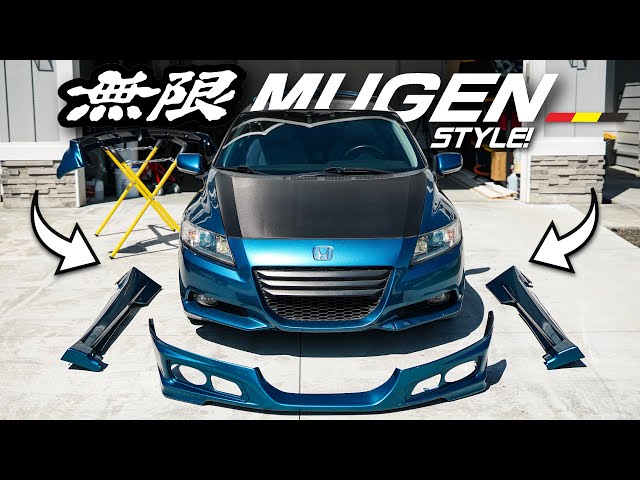 Installing MUGEN Style Body Kit on My Honda CRZ!