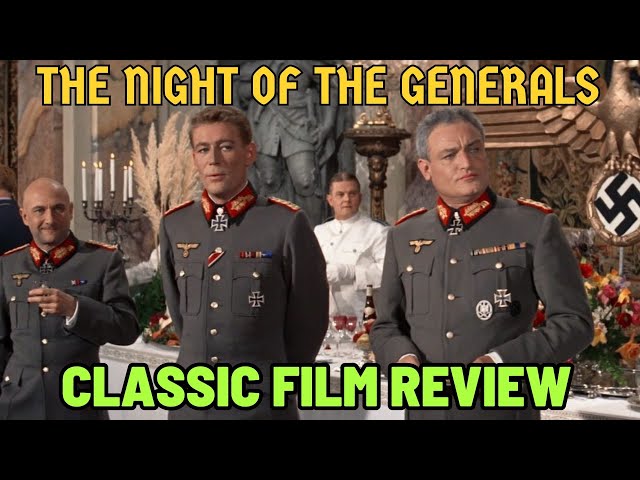 CLASSIC WAR FILM REVIEW: Night of the Generals (1967) Peter O'Toole in Nazi Murder Mystery