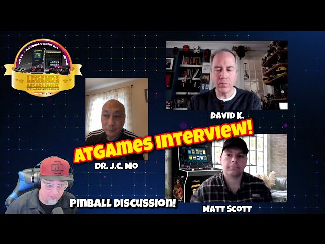 AtGames Pinball Legends Team Interview - National Owners Day 2021