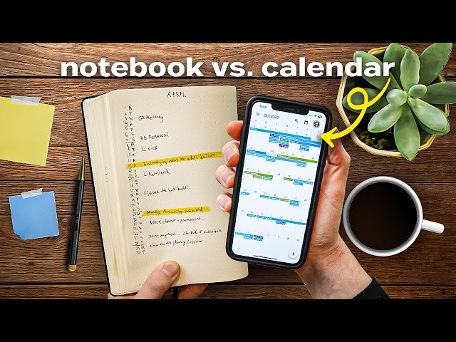 This Notebook Transformed My Schedule