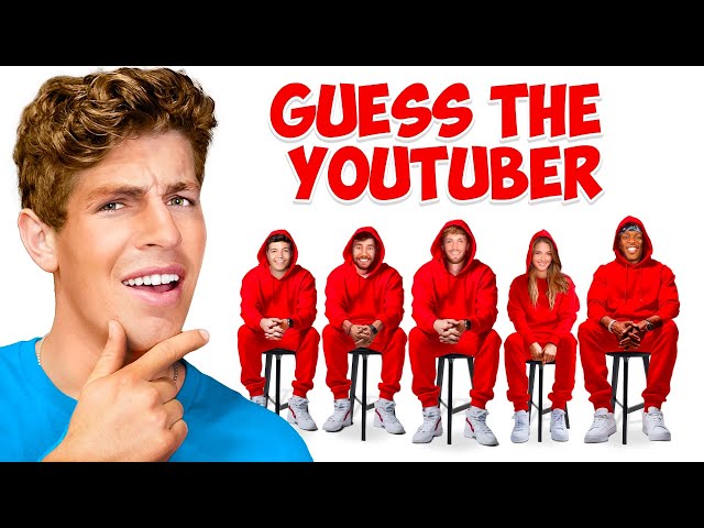 Guess The YouTuber Challenge! *hard*