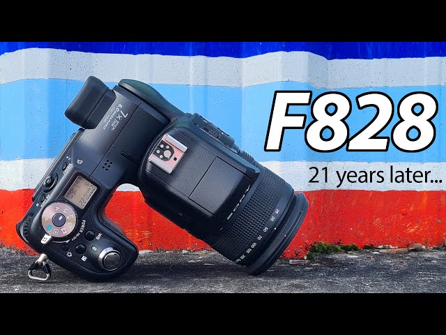 Sony Cyber-shot F828: 21 years later! RETRO review + IR hack!