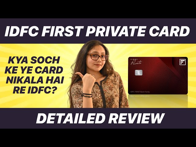 IDFC First Private Credit Card Review| Is the 50,000 fee justified? 🤷‍♂️