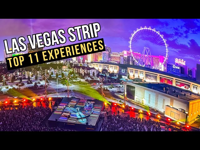Las Vegas Strip Bucket List: 11 Epic EXPERIENCES You Can’t Miss