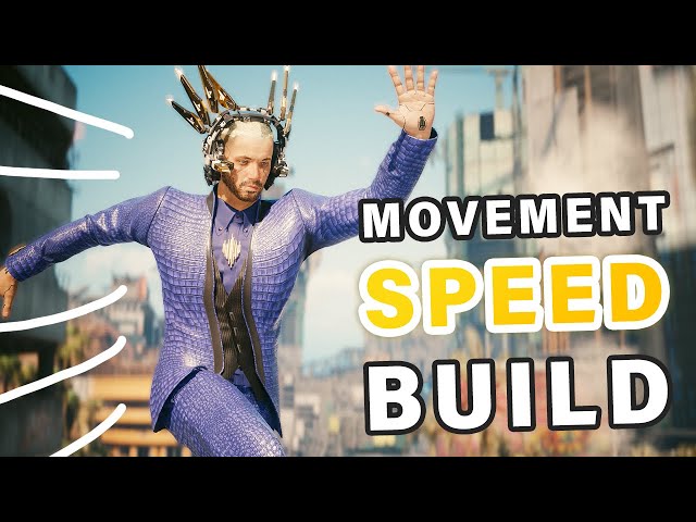 How to get High Speed Movement Build ► Cyberpunk 2077 Phantom Liberty