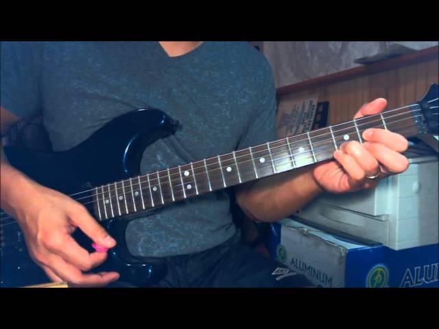Guitar music theory lesson 12 - Chord harmony building on Diatonic Major scale
