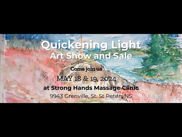 Quickening Light Art Show-May 18th and 19th 2024