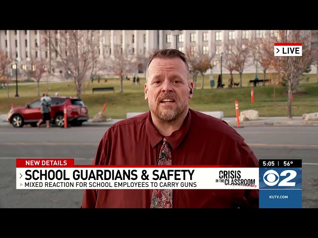 Public opinion divided over proposed 'school guardians' armed for emergencies in Utah schools