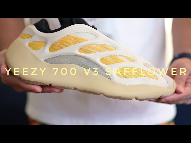 ADIDAS YEEZY 700 V3 SAFFLOWER REVIEW AND ON FEET!