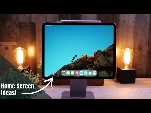 iPad Tips for Seniors: iPad Home Screen Ideas