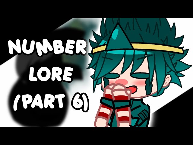 TW | Number Lore 4, but recreated in Gacha Club
