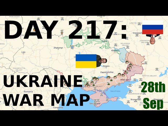 Day 217: Ukraine War Map