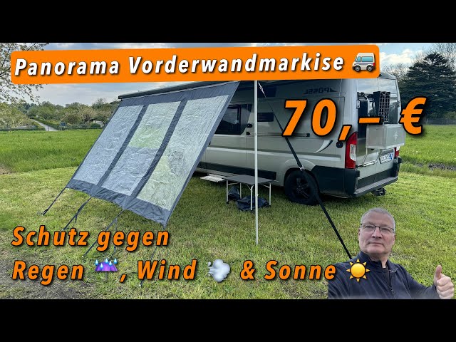 Panorama Vorderwandmarkise - Mega variabel - 70,00 Euro! Schutz vor Sonne, Wind & Regen