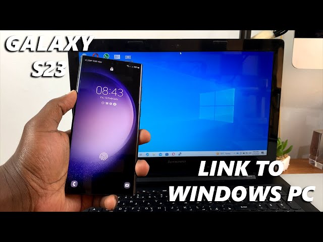 How To Connect Samsung Galaxy S23 / S23+ / S23 Ultra To Windows PC (Link To Windows)