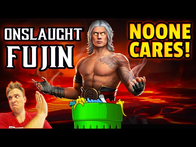 MK Mobile. Onslaught Fujin Gameplay Reaction. A Character NO ONE Asked For...