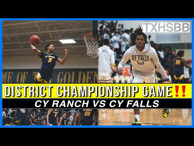 District Championship Game Goes to Final Seconds 🔥 Cy Ranch vs Cy Falls