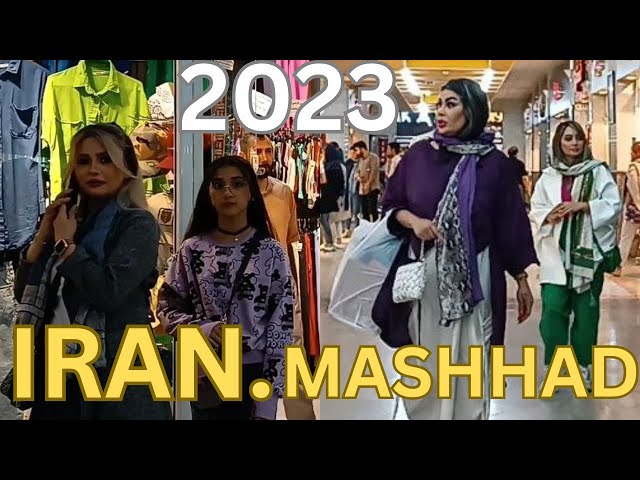 4k walking|Iran 2023| Mashhad|Let's go for a walk in the luxurious passages of Sayad Shirazi square