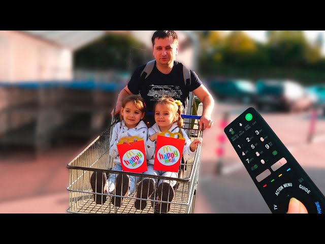 Arina Ksysha and Dad - best funny stories for kids