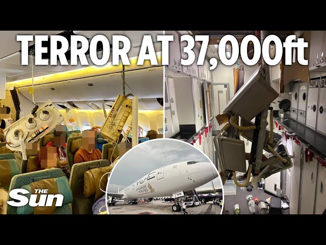 Why terrifying turbulence left 1 dead & 30 injured on Singapore plane which plunged 7000ft - expert