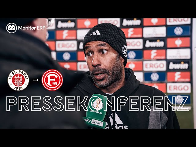 PRESSEKONFERENZ | FC St. Pauli vs. Fortuna Düsseldorf | 2023/24 | Thioune vor #FCSPF95 | DFB-Pokal