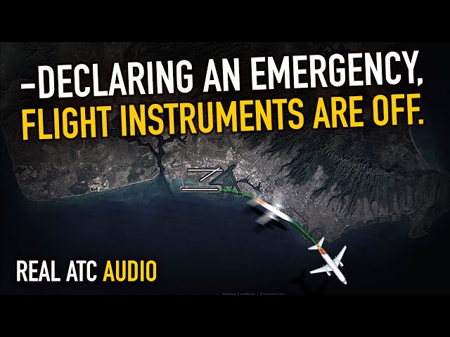 Loss of Primary Flight Instruments on climb out. Aloha Boeing 737-400. REAL ATC