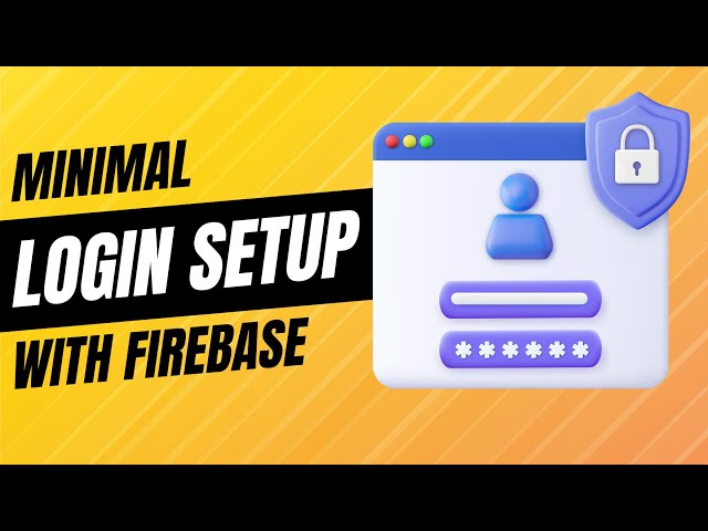 Minimal Login Setup With Firebase Email Authentication - iOS 17 - Xcode 15