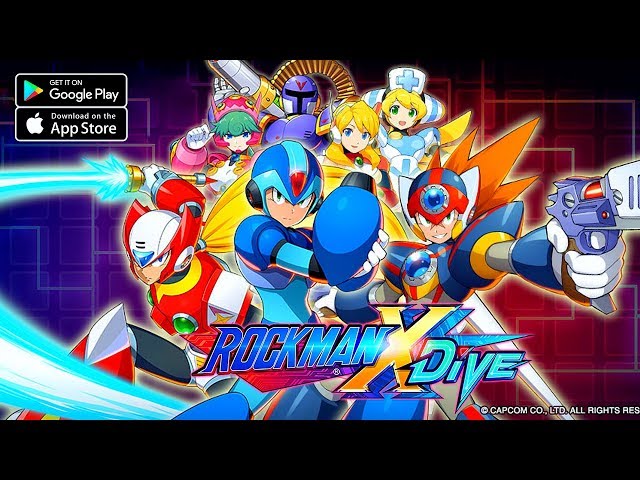 ROCKMAN X DiVE - CBT GAMEPLAY (ANDROID/IOS)