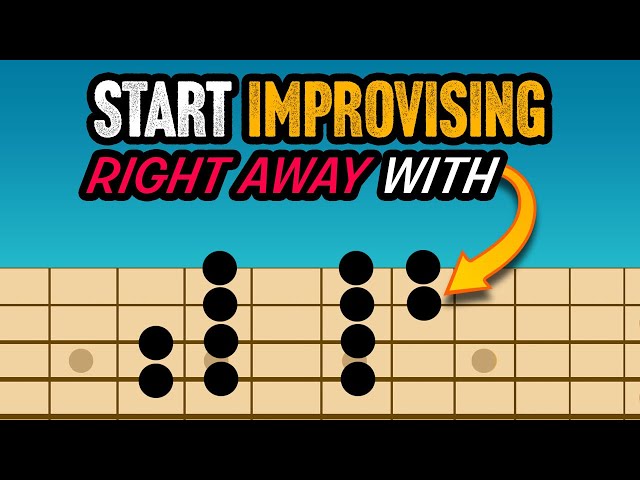The easiest scale pattern to visualize on the fretboard. Play major & minor keys w/ this shape EP506