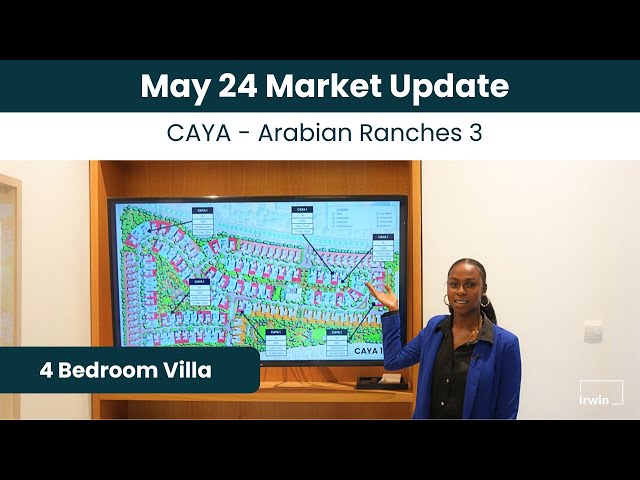 May 2024 - 4 Bedroom Caya Villa Market Update  - Arabian Ranches 3