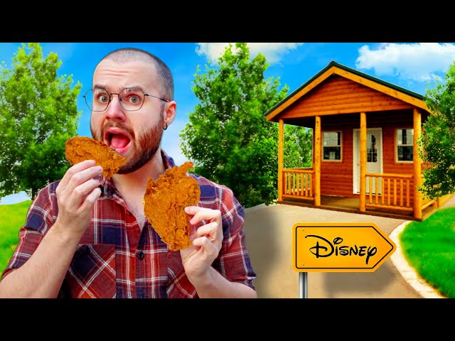 I Stayed At Disney World’s $400 CABIN Hotel! Fort Wilderness Resort FOOD Review