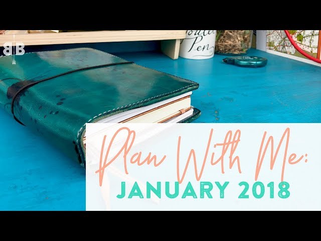 Plan With Me #25: January, 2018
