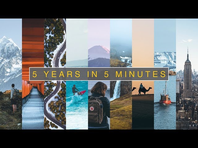 5 YEARS IN 5 MINUTES | A collection of Travel Moments