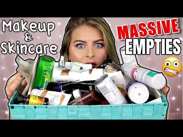 CRAZY, MASSIVE EMPTIES - Pt. 2! // Products I've Used Up & Declutter - Oct. 2020