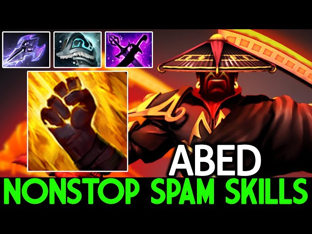 ABED [Ember Spirit] Nonstop Spam Skills Sleight of Fist Aggressive Play Dota 2