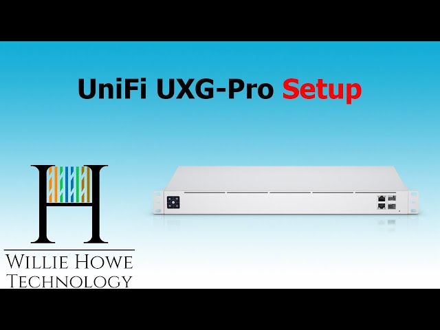 Ubiquiti Networks UniFi UXG Pro Setup and Overview