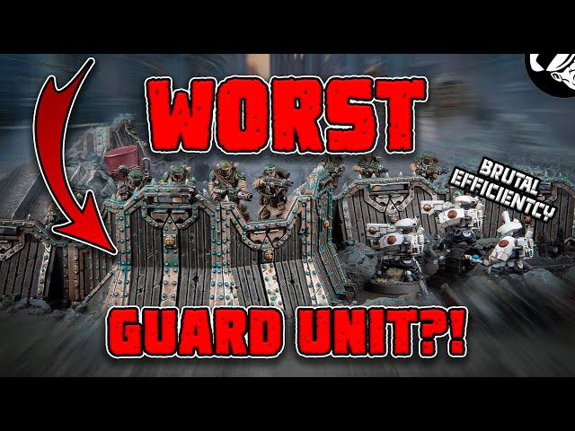 The WORST unit in the Guard!? | 10th Edition | Astra Militarum Tactics