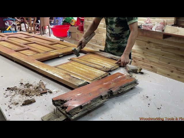 Wood Door Restoration: Restoring the Beauty of Your Wooden Products - Woodworking Fix