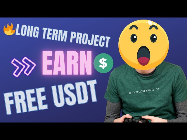 🔥long term project $100 free 100% profitable💯❤️New Usdt Mining Site🤑usdt earning site 💡 earn money✅