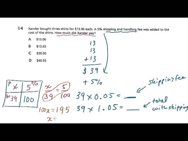 7th Grade Math - Test Prep - Book 1