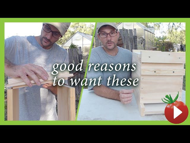Wooden Nuc (Nucleus) Bee Hive Box: Watch to the end TRY NOT TO LAUGH!
