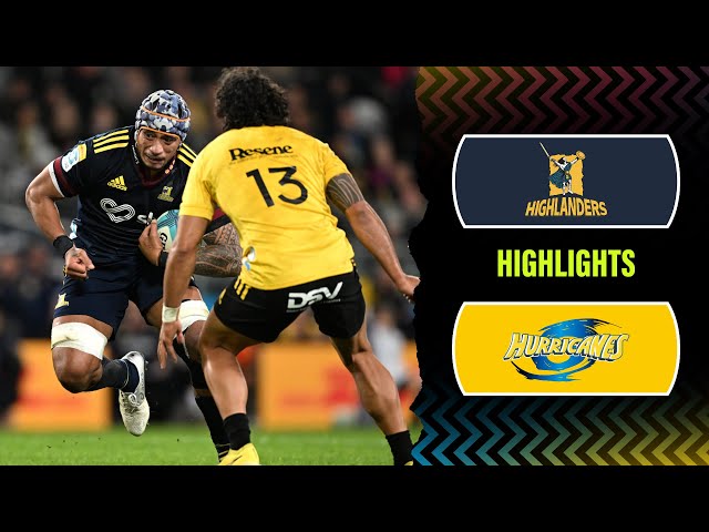 Super Rugby Pacific 2023 | Highlanders v Hurricanes | Rd 7 Highlights