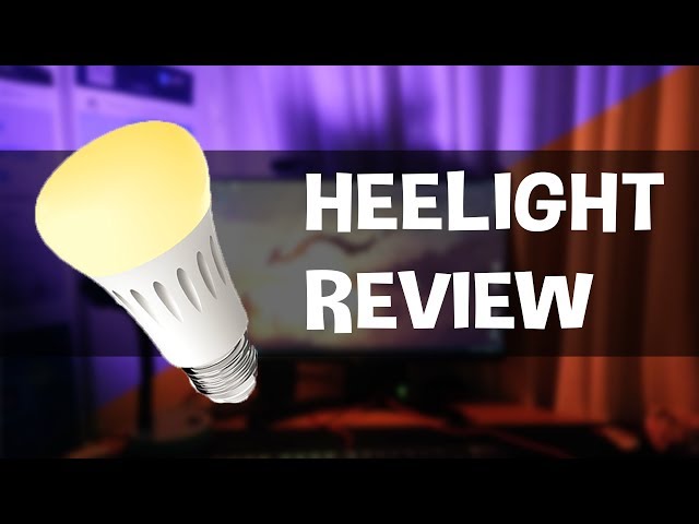 This Smart Light Bulb Can Hear You - Heelight Review