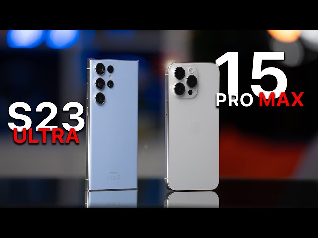 iPhone 15 Pro MAX vs Galaxy S23 ULTRA: THE HEAT IS ON!🌡️🔋