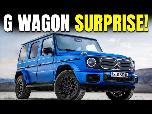 Mercedes Just Announced An Electric G Wagon And It's Insane!