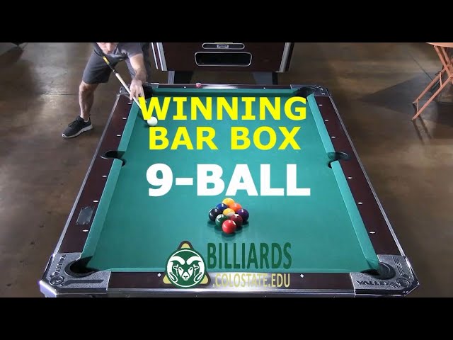 How to Master 9-BALL on a BAR BOX