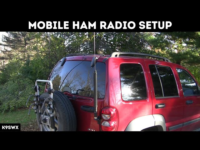 K9SWX - Mobile Ham Radio Setup