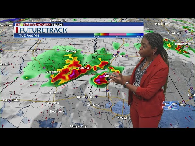 Tuesday Morning Forecast for Baton Rouge 6-4-24