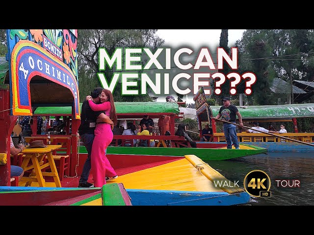 Exploring The BEAUTY of XOCHIMILCO 🚣‍♂️ Virtual Tour MEXICO CITY 🇲🇽