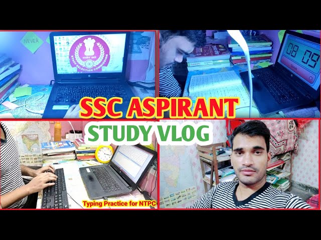 📚SSC CGL Aspirant study routine // Ssc Study vlog // Study with me//Study for UP lekhpal #studyvlog