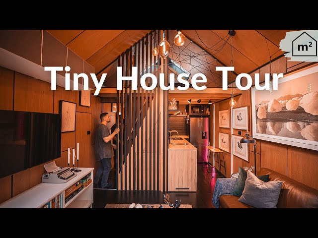 Hidden in Plain Sight | Inside a Modern, Urban Tiny House Walled By a Leafy And Private Courtyard
